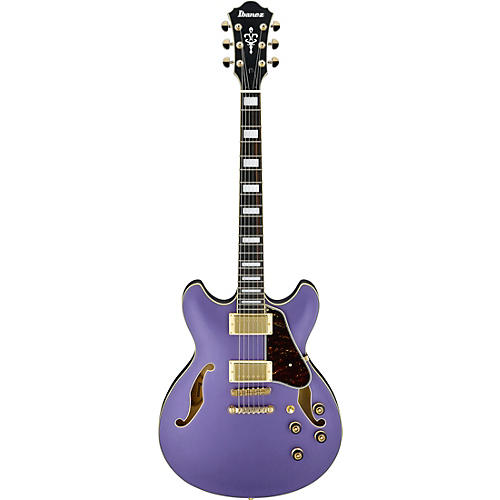 Ibanez Artcore AS73G Semi-Hollow Electric Guitar Moonstone Silver Flat