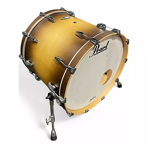 Used Pearl 2 Piece MASTERS MAPLE COMPLETE satin natural burst Acoustic Drum Pack satin natural burst