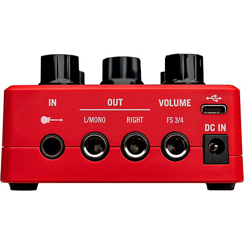 Line 6 POD Express Guitar Effects Pedal Red