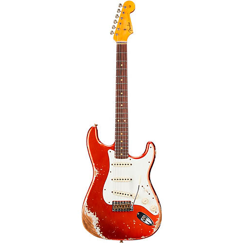 Fender Custom Shop 1959 Stratocaster Heavy Relic Electric Guitar Super Faded Aged Candy Apple Red