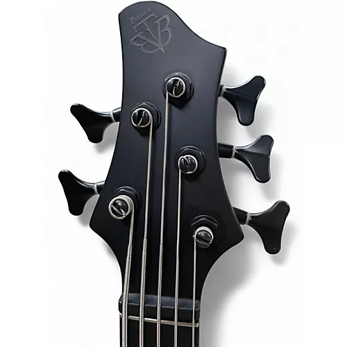 Used Ibanez BTB625EX Satin Black Electric Bass Guitar Satin Black