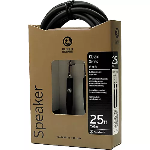 D'Addario Classic Series Speaker Cable 50 ft.
