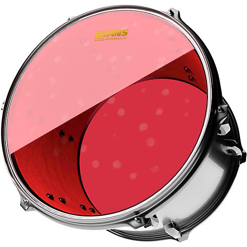 EVANS Red Hydraulic Drum Head 6 in.