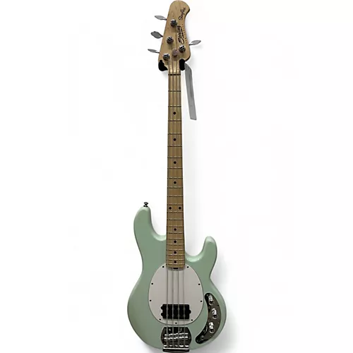 Used Sterling by Music Man Ray4 Seafoam Green Electric Bass Guitar Seafoam Green