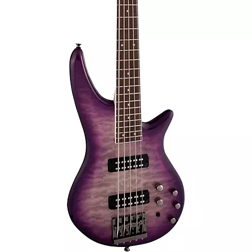 Jackson JS Series Spectra Bass JS3QV 5-String Purple Phaze