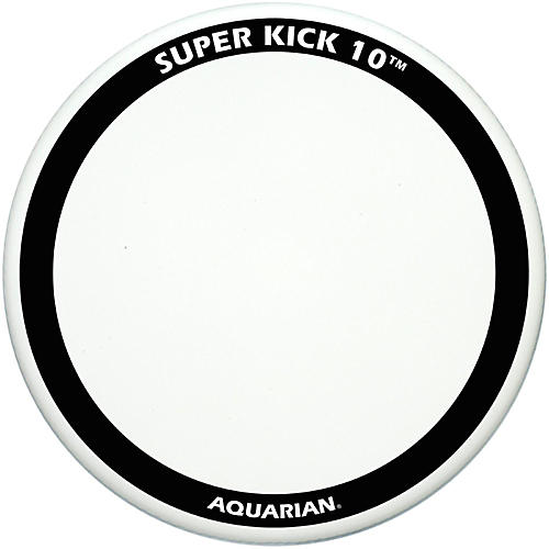 Aquarian Super-Kick 10 Bass Drum Head White Coated 24 in.