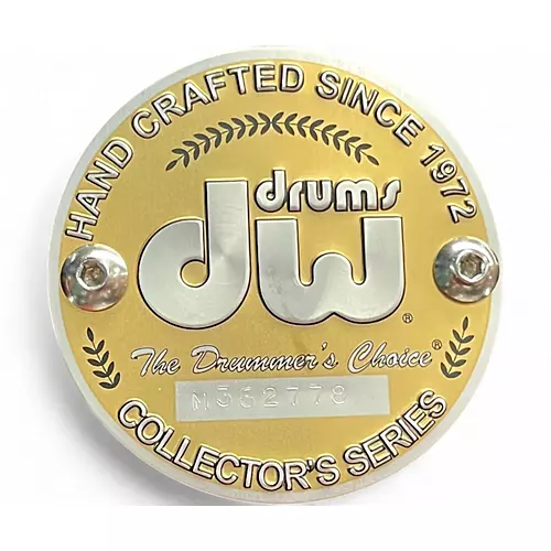 Used DW 3 piece Collector's Series Ruby Drum Kit Ruby