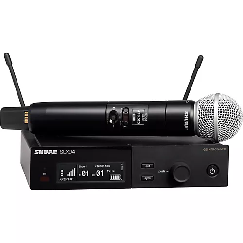 Shure SLXD24/SM58 Wireless Vocal Microphone System With SM58 Band H55