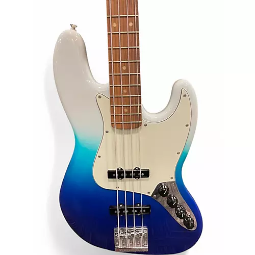 Used Fender Player Plus Active Jazz Bass  Belair Blue Electric Bass Guitar Belair Blue