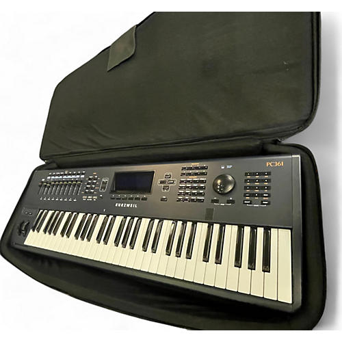 Used Kurzweil PC361 Keyboard Workstation