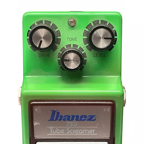 Used Ibanez TS9 Tube Screamer Distortion Effect Pedal