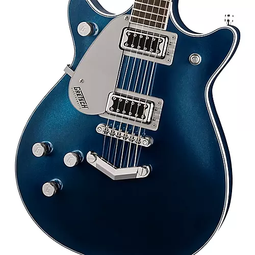 Gretsch Guitars G5232LH Electromatic Double Jet FT Left-Handed Electric Guitar Midnight Sapphire