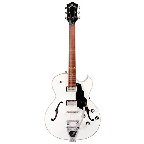 Guild Starfire I SC With Guild Vibrato Tailpiece Semi-Hollow Electric Guitar Snow Crest White