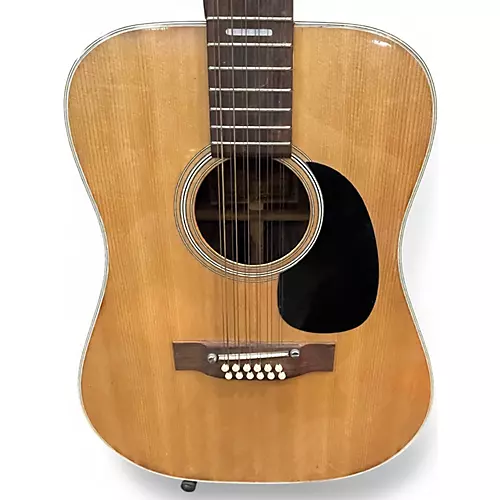 Used Terada tr1012 Natural 12 String Acoustic Guitar Natural