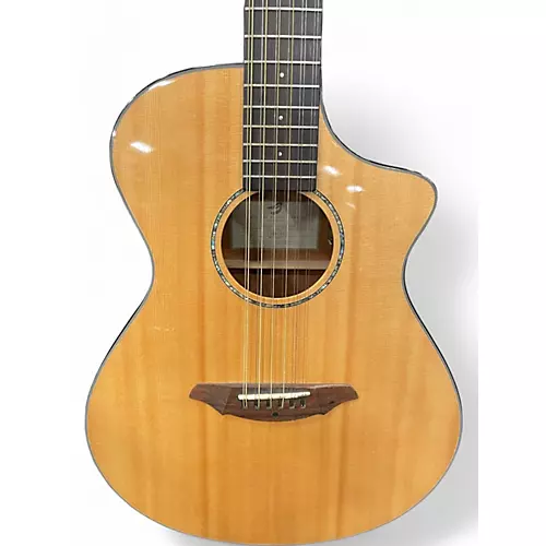 Used Breedlove Atlas Series Studio C250/SME-12 Natural 12 String Acoustic Electric Guitar Natural