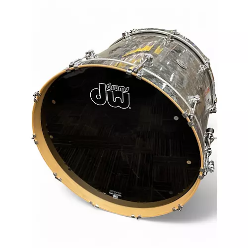 Used DW 3 Piece Performance Series BLACK DIAMOND Drum Kit BLACK DIAMOND