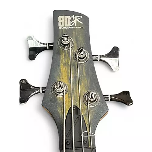 Used Ibanez SR300 Black Electric Bass Guitar Black