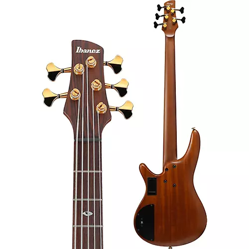 Ibanez Prestige SR5505 5-String Electric Bass Guitar Mocha Flat