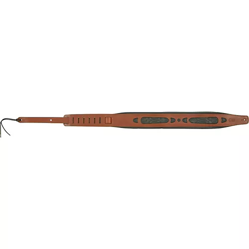 Levy's Classic Padded leather guitar strap Walnut