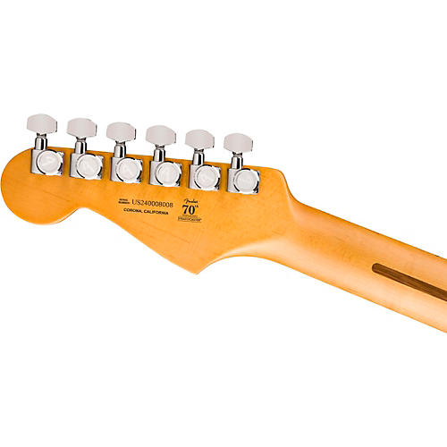 Fender American Ultra II Stratocaster HSS Maple Fingerboard Electric Guitar Sinister Red