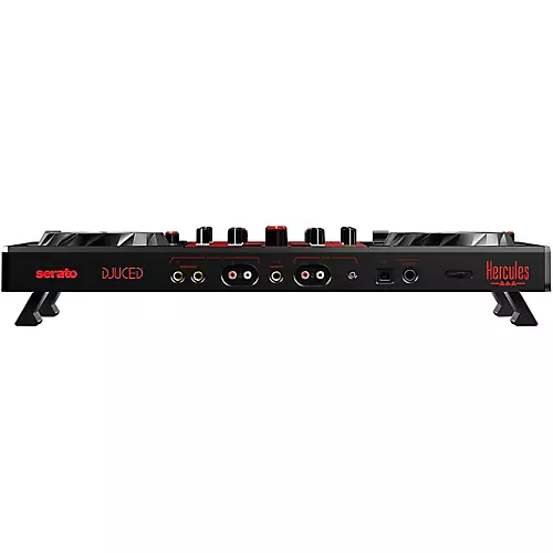 Hercules DJ DJControl Inpulse 500 Limited-Edition 2-Channel DJ Controller With Carry Case Red