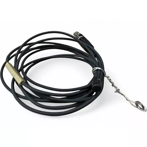 Used Sennheiser MKE2CTA4F LAV W/ SHURE TA4F Condenser Microphone