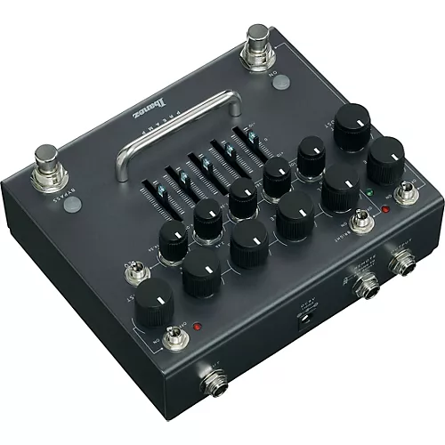 Ibanez Pentatone Preamp Distortion Effects Pedal Gun Metal
