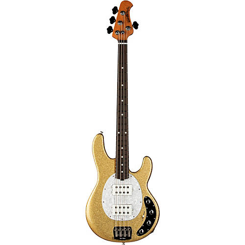 Ernie Ball Music Man StingRay Special HH Electric Bass Guitar Black and Chrome