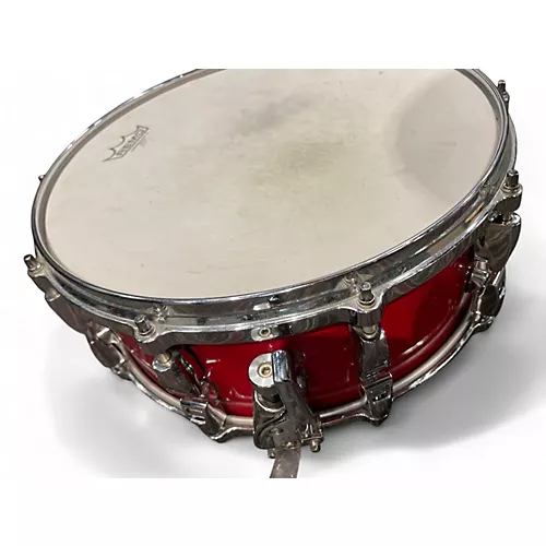 Used Yamaha 14X5.5 Absolute Snare RED Drum RED 211