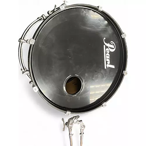 Used 2000s Pearl 5 Piece Forum Maroon Drum Kit Maroon