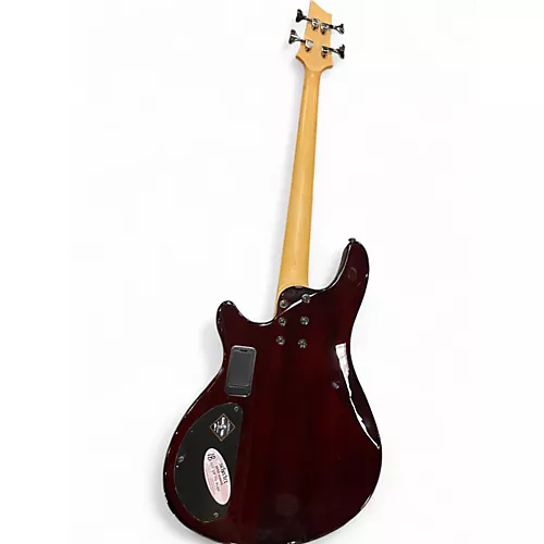 Used Schecter Guitar Research Omen Extreme 4 String 2 Tone Sunburst Electric Bass Guitar 2 Tone Sunburst