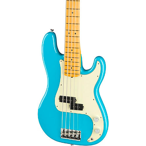 Fender American Professional II Precision Bass V Maple Fingerboard Miami Blue