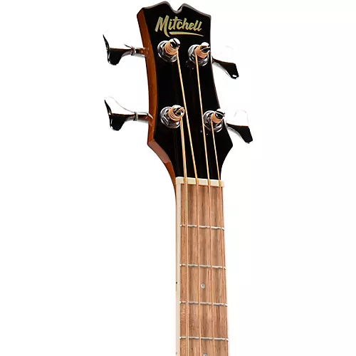 Mitchell EZB Super Short-Scale Acoustic-Electric Bass Guitar Natural
