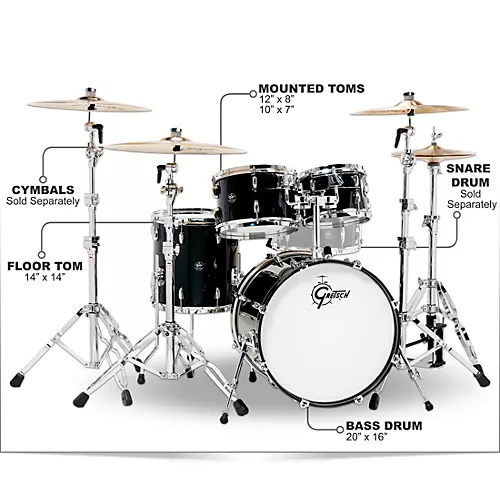 Gretsch Drums Renown 4-Piece Shell Pack With 20