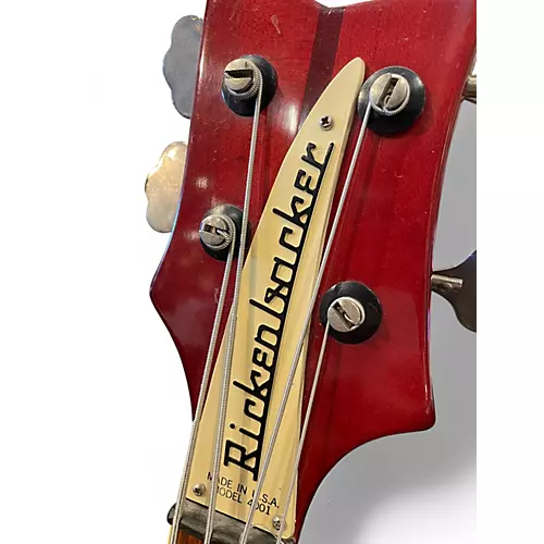 Vintage 1978 Rickenbacker 4001 Cherry Electric Bass Guitar Cherry