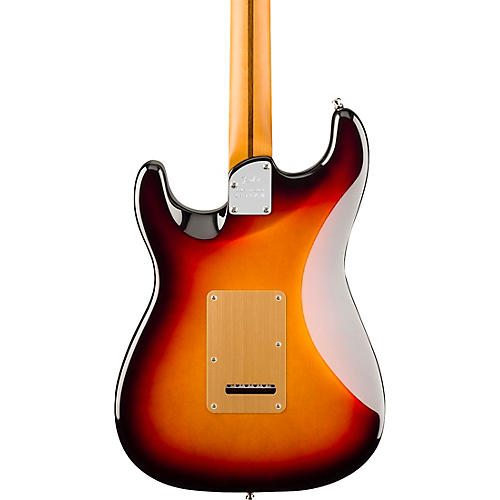 Fender American Ultra II Stratocaster HSS Ebony Fingerboard Electric Guitar Texas Tea