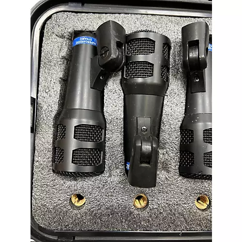 Used Peavey PVM DMS-4 Drum Microphone Set Drum Microphone