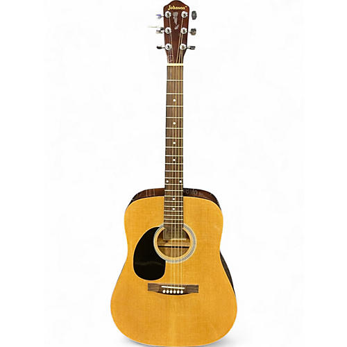 Used Johnson JG624N Natural Acoustic Guitar Natural