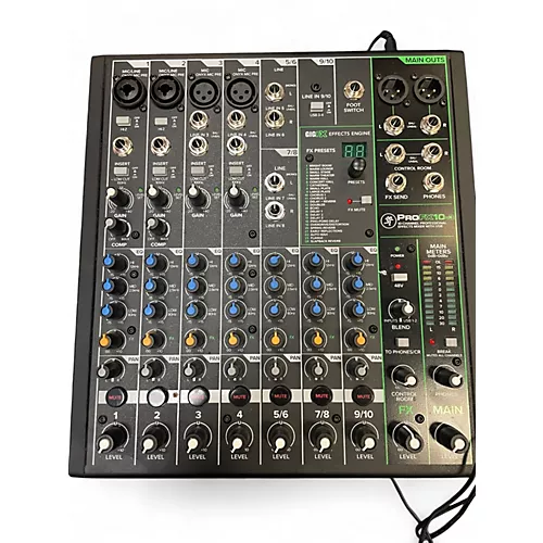 Used Mackie ProFX10 Unpowered Mixer