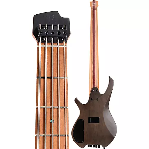 Cort Space 5 Headless 5-String Electric Bass Guitar Star Dust Green