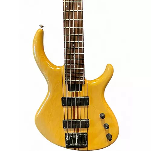Used Tobias Standard V Natural Electric Bass Guitar Natural