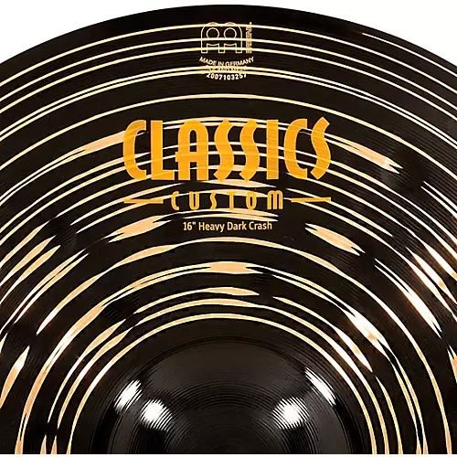 MEINL Classics Custom Dark Heavy Crash Cymbal 16 in.