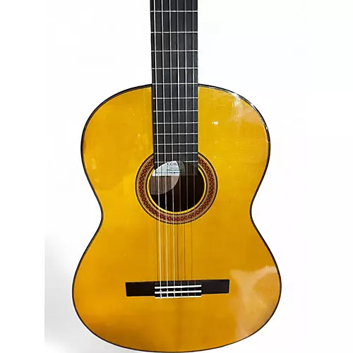 Used Yamaha CG162S Natural Classical Acoustic Guitar Natural