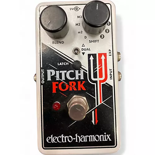 Used Electro-Harmonix Pitch Fork Polyphonic Pitch Shifting Effect Pedal
