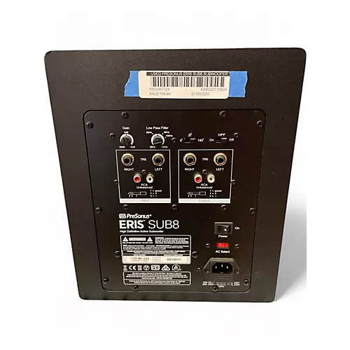 Used PreSonus Eris SUB8 Subwoofer