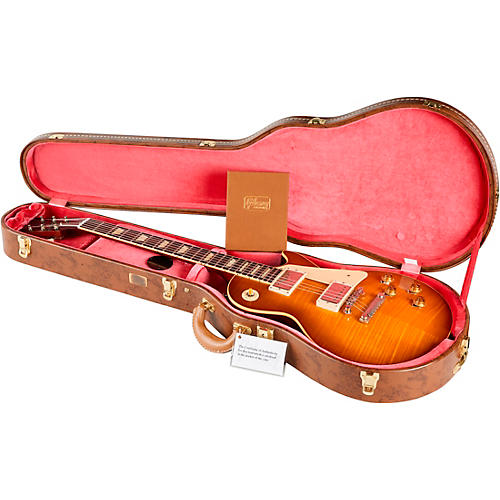 Gibson Custom 1959 Les Paul Standard Reissue VOS Electric Guitar Washed Cherry Sunburst