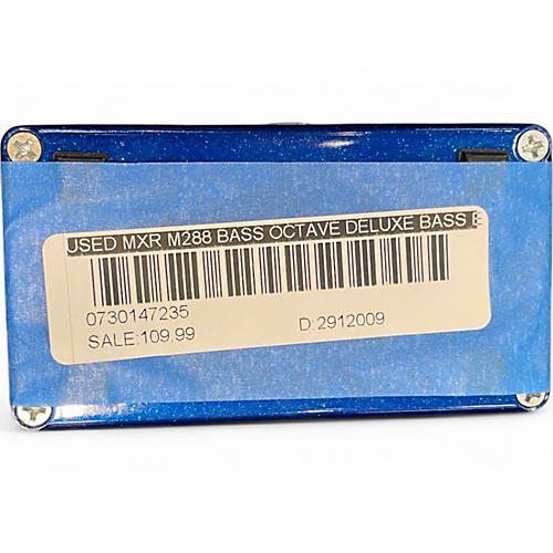 Used MXR M288 Bass Octave Deluxe Bass Effect Pedal