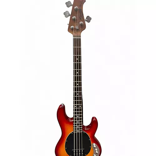 Used Sterling by Music Man STING RAY RAY34 Heritage Cherry Sunburst Electric Bass Guitar Heritage Cherry Sunburst