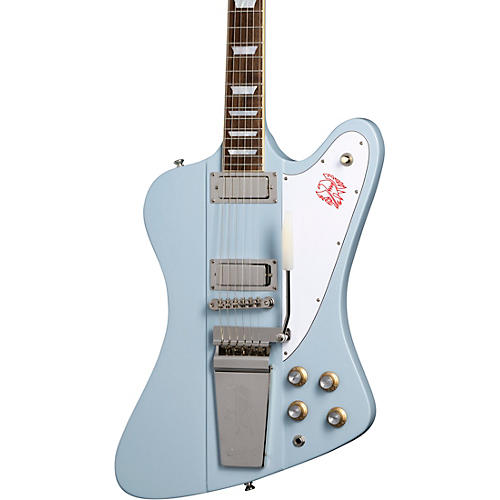 Epiphone 1963 Firebird V Maestro Vibrola Electric Guitar Ember Red