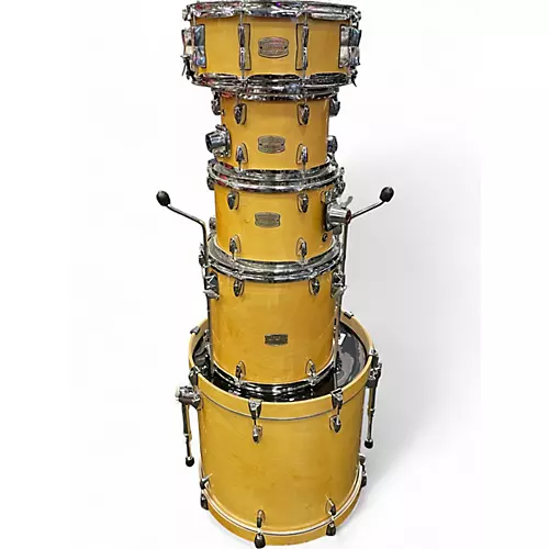Used Yamaha 5 Piece Stage Custom Natural Drum Kit Natural